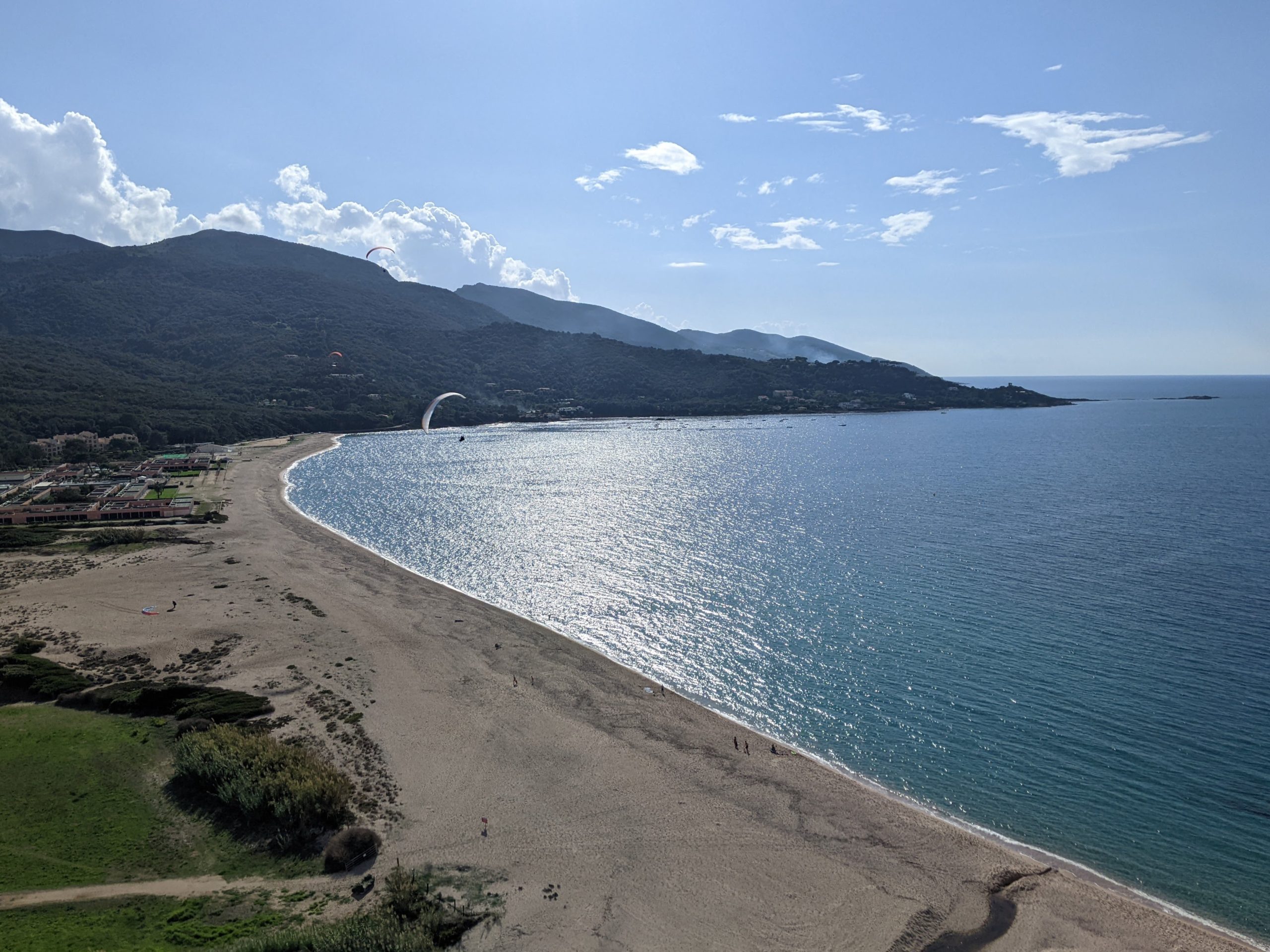 On finals at Plage du Stagnone