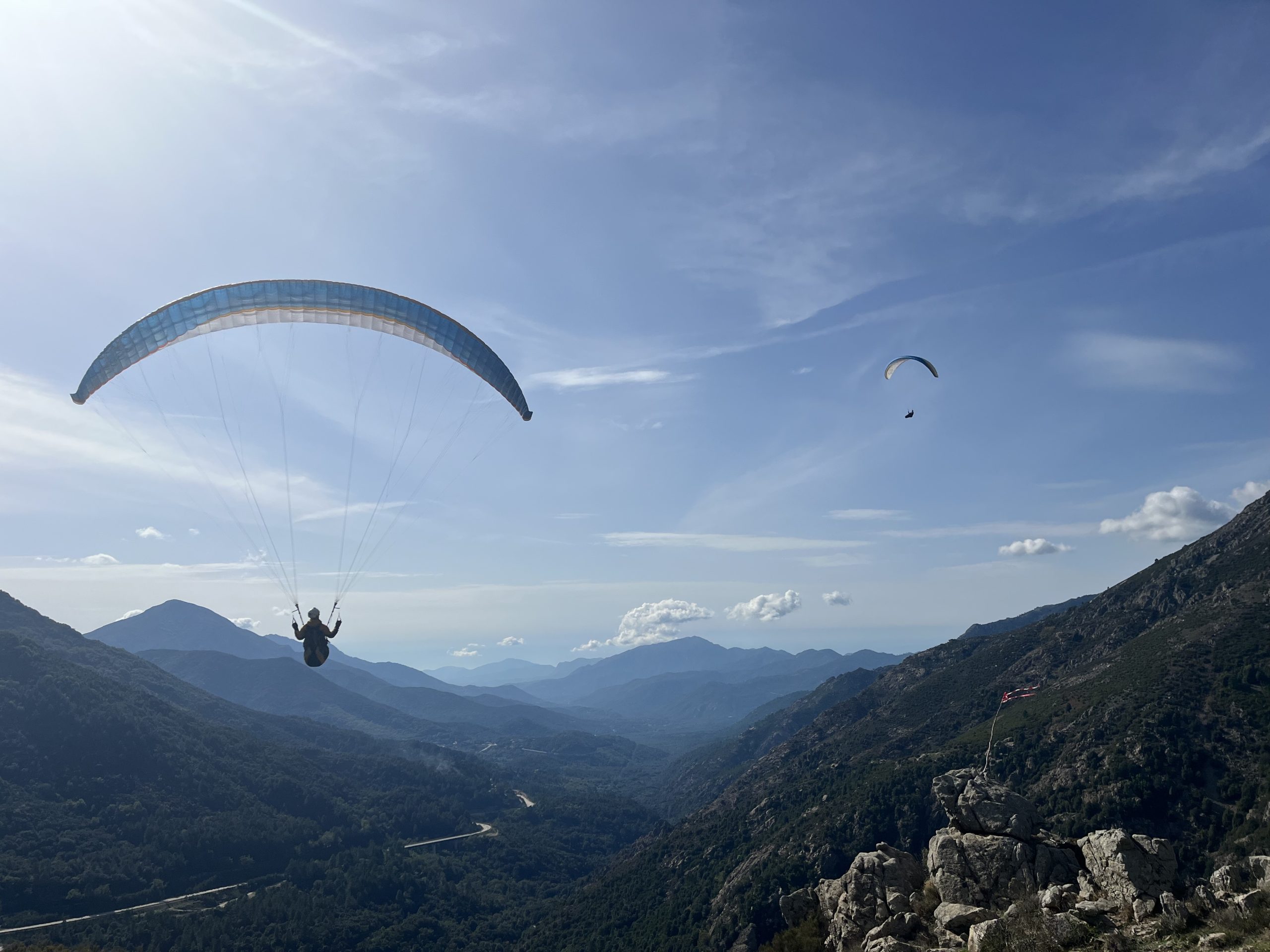 Soaring at Vizzavona