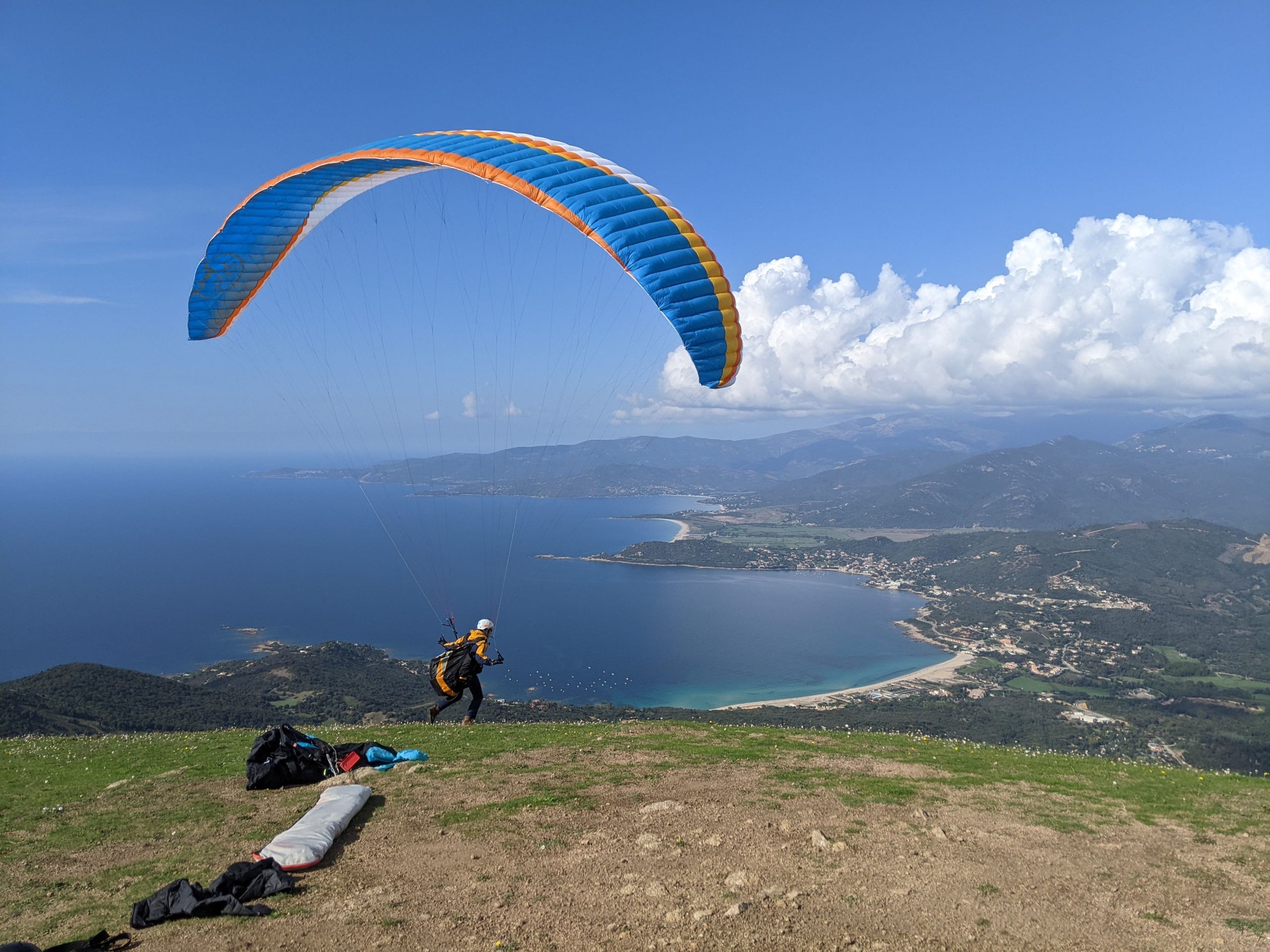 Takeoff at San Bastiano